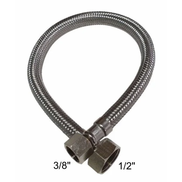 Tubo de abasto 3/8” - 1/2”