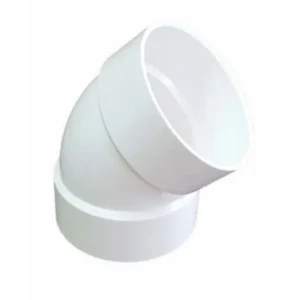 Codo 45° PVC sanitario