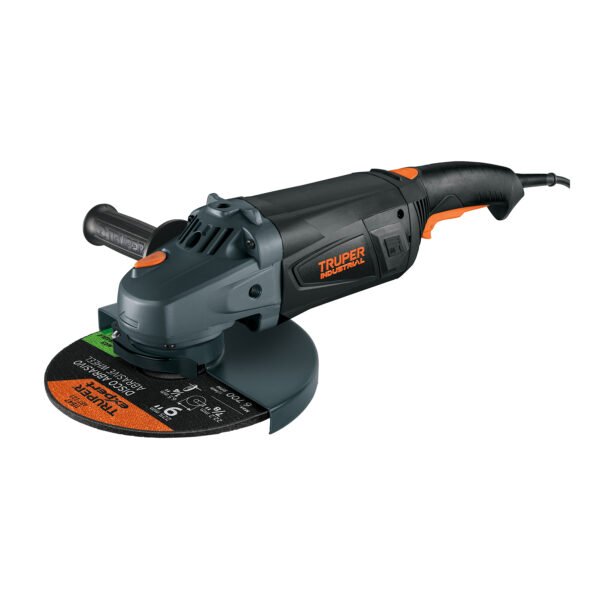 Esmeriladora angular 9", 2350W, TRUPER INDUSTRIAL