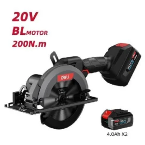 Sierra Circular 20V 150mm (6") / Bty 4.0Ah*2 / 1 Tct Hoja De Corte / Brushless