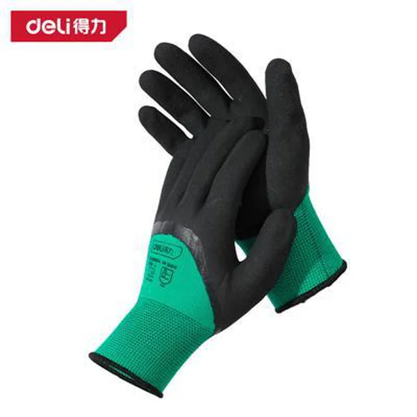 Guantes Con Revestimiento Latex Talla L