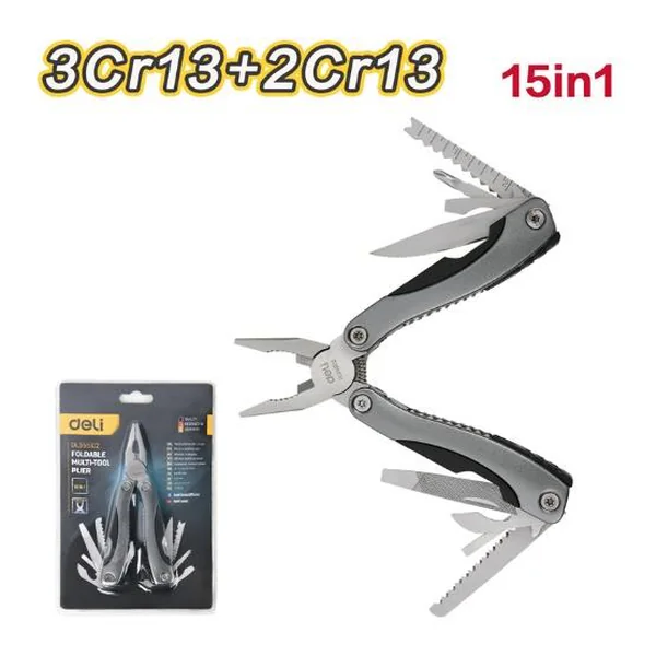 Multi Herramienta Tipo Alicate 15 En 1