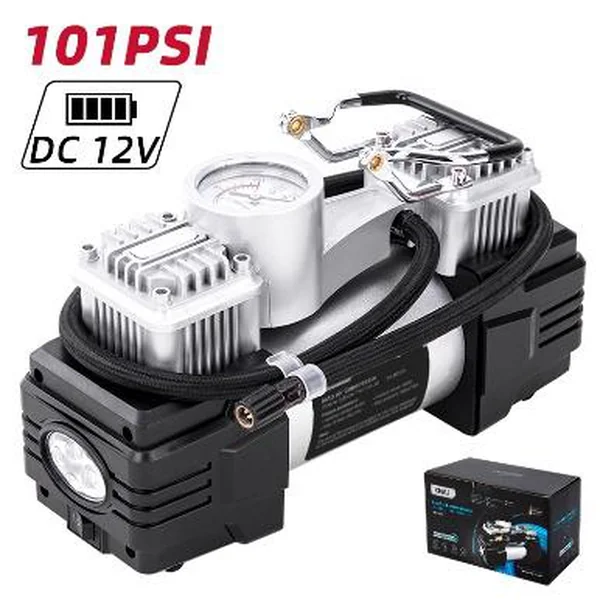 Compresor De Aire Para Auto Dc12V, 10A Maxima Presión