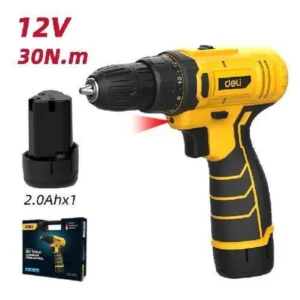 Taladro De Impacto Percutor 12V?10mm (3/8") / Bty 2.0Ah / Wood: 16mm (5/8"), Steel: 8mm (5/16") 30N.M